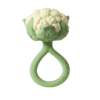 Oli&Carol Baby Naturkautschuk Rattle Toy | Cauliflower