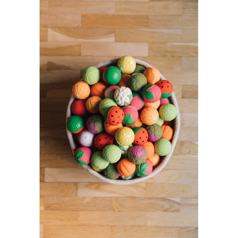 Oli&Carol Baby Sensorikbälle Set | Gemüsesalat – Bild 2