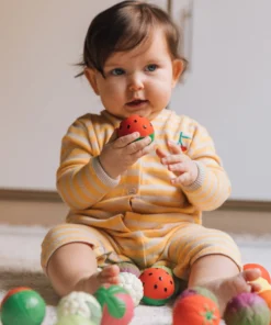 Oli&Carol Baby Sensorikbälle Set | Fruchtsalat