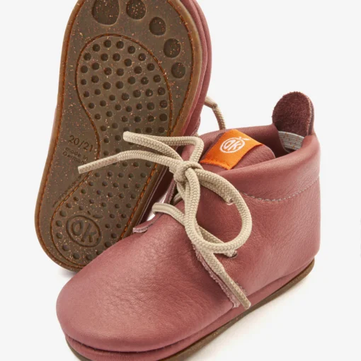 Orangenkinder Barfussschuhe AMIGO Schnürer | lila