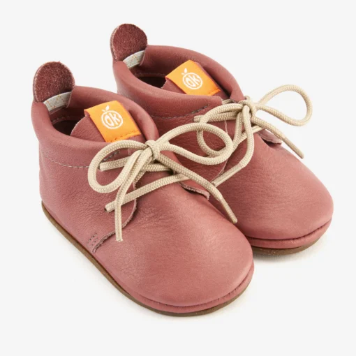 Orangenkinder Barfussschuhe AMIGO Schnürer | lila
