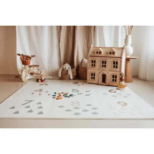 Play&Go Wende Puzzlematte 9 STK (180cm x 180cm) | Zahlen / dots – Bild 4