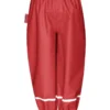 Playshoes Halb Regenhose Fleece (gefüttert) | rot