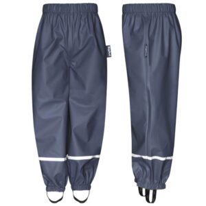 Playshoes Halb Regenhose Fleece (gefüttert) | marine