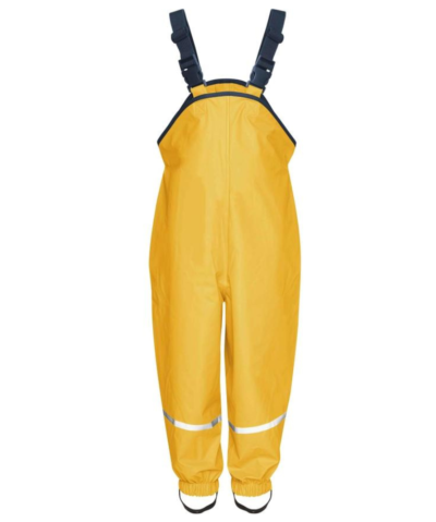 Playshoes Regenhose mit Träger | gelb