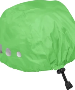 Playshoes Regenüberzug für Fahrradhelme | grün