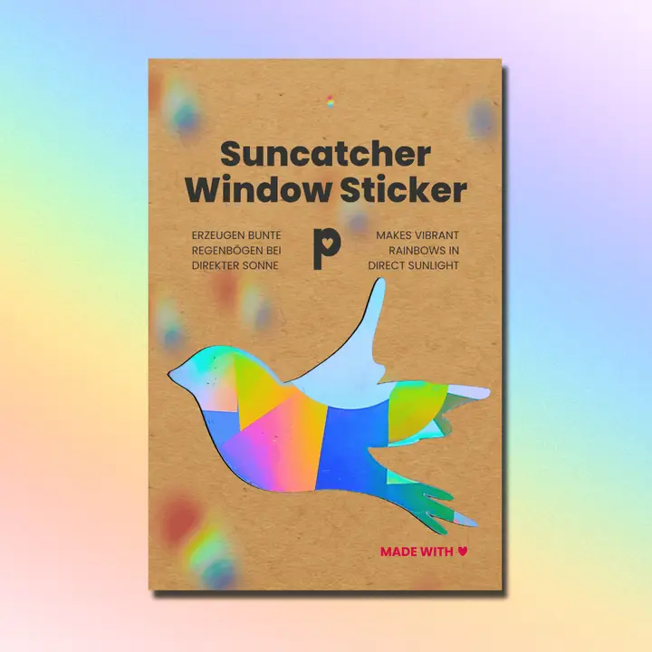 Plottkowski Suncatcher Window Sticker | Schwalbe – Bild 2