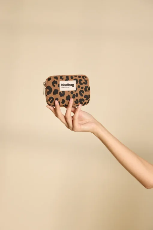 Hindbag Portemonnaie / Geldbörse LILI | Leopard zimt – Bild 2