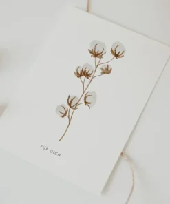 Postkarte FÜR DICH VON Hej Hanni