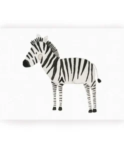 Postkarte Hej Hanni ZEBRA