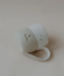 Alternative view of Eulenschnitt Cappuccino Tasse aus Steingut (190ml) | Mama