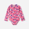 REIMA Kleinkind UV Badeanzug langarm PIHLIS (UPF 50+) | Soft coral