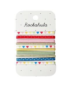 Rockahula Haargummi Set | Rainbow Hearts