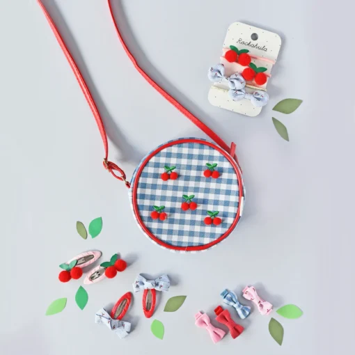 Rockahula Haarspangen | Sweet Cherry Pom Pom