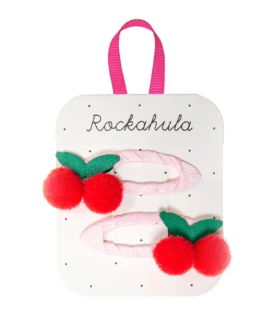Rockahula Haarspangen | Sweet Cherry Pom Pom