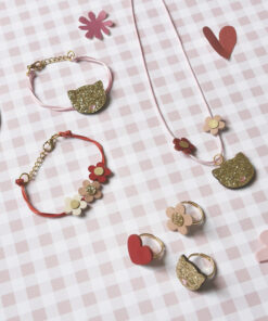 Alternative view of Rockahula Kinder Fingerringe Set | Clara Cat