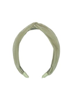 Rockahula Haarreif | gedrehtes Plissee-Stirnband salbeigrün