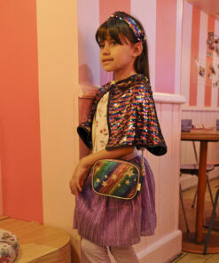 Alternative view of Rockahula Pailletten Haarreif | rainbow