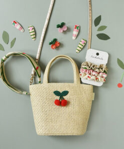 Alternative view of Rockahula Scrunchie Set | Cherry Kiss