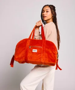 Hindbag Bio Cord WICKELTASCHE Basile | ziegelrot