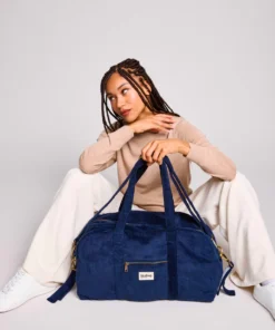 Alternative view of Hindbag Bio Cord WICKELTASCHE Basile | navy