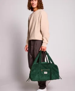 Alternative view of Hindbag Bio Cord WICKELTASCHE Basile | tannengrün