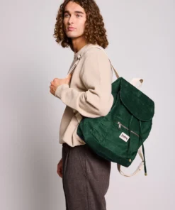 Hindbag Bio Cord Rucksack Eliot | tannengrün