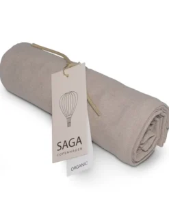 Saga Copenhagen Bio Musselin Nuschi VIDAR 70x70cm | Dove