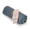 Saga Copenhagen Bio Musselin Nuschi VIDAR 70x70cm | Moonlight blue