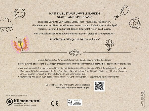 pen2nature Spielblock | Stadt-Land-Natur (ab 8 J.) – Bild 2
