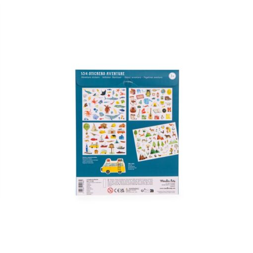 Moulin Roty Stickers (134 Stk) | Abenteuer – Bild 3