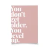 Tadah Postkarte | You don't get older. You level up.