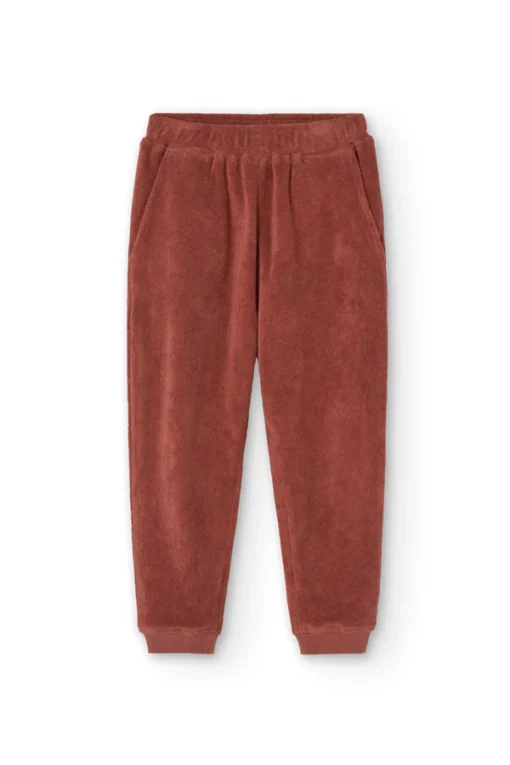 Tiralahilacha Kinder Frottee Hose Galina | Mars Red