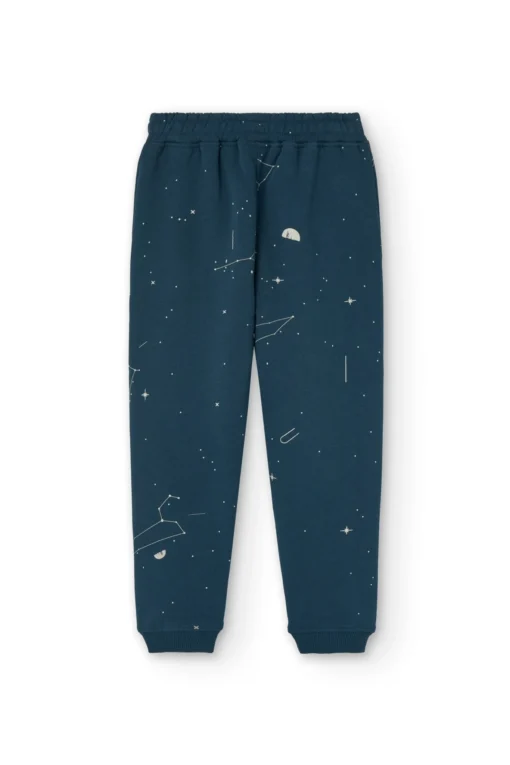 Tiralahilacha Kinder Trainer Hose Galina | Sternenbild blau