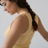 Tiralahilacha ERW RIB Tank Top BONIE | yellow