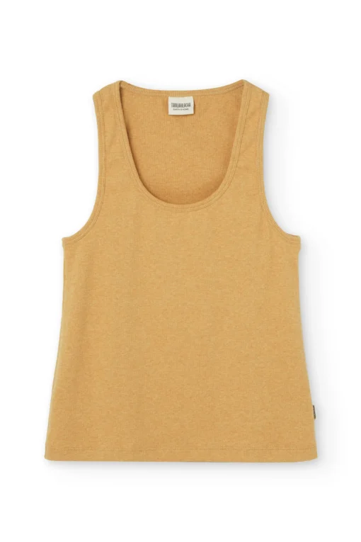 Tiralahilacha ERW RIB Tank Top BONIE | yellow – Bild 2
