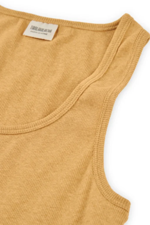 Tiralahilacha ERW RIB Tank Top BONIE | yellow – Bild 3