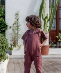 Tiralahilacha Musselin Jumpsuit EINES | Malve