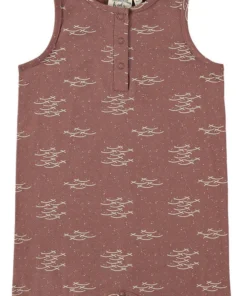 Tiralahilacha Unisex Baby Strampler kurzarm ELGAR | Fish SCHOOL