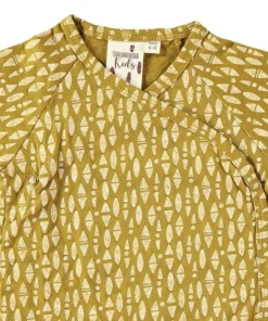 Tiralahilacha Wickel-Body kurzarm ENAR | Ethnic Mustard