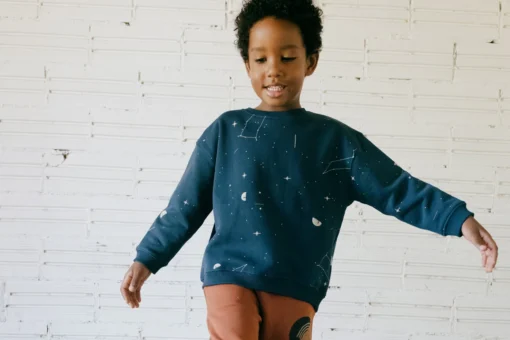 Tiralahilacha Kinder unisex Pullover GABY | Sternenbild – Bild 5