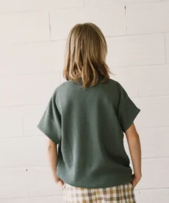 Tiralahilacha Unisex Waffel oversize T-Shirt HACO | blau