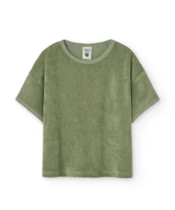 Tiralahilacha Unisex Frottee T-Shirt aus Bio-Baumwolle HARPER | Green