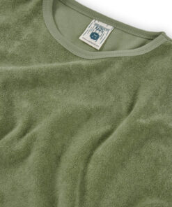 Tiralahilacha Unisex Frottee T-Shirt aus Bio-Baumwolle HARPER | Green