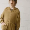 Tiralahilacha Kinder Sweatshirt Helmi | Waffelstruktur Senf