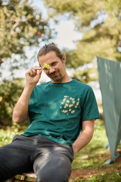 Tiralahilacha ERW T-Shirt GEORGE | blaugrün