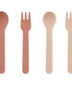 Trixie PLA Löffel und Gabel 2-Pack | Rose