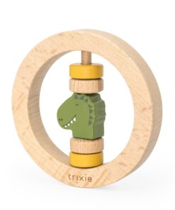 Trixie Baby Holzrassel rund (ab 6m +) | Dino