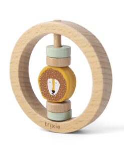 Trixie Baby Holzrassel rund (ab 6m +) | Löwe