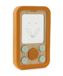 Trixie Babytelefon aus Holz & Silikon | Fuchs